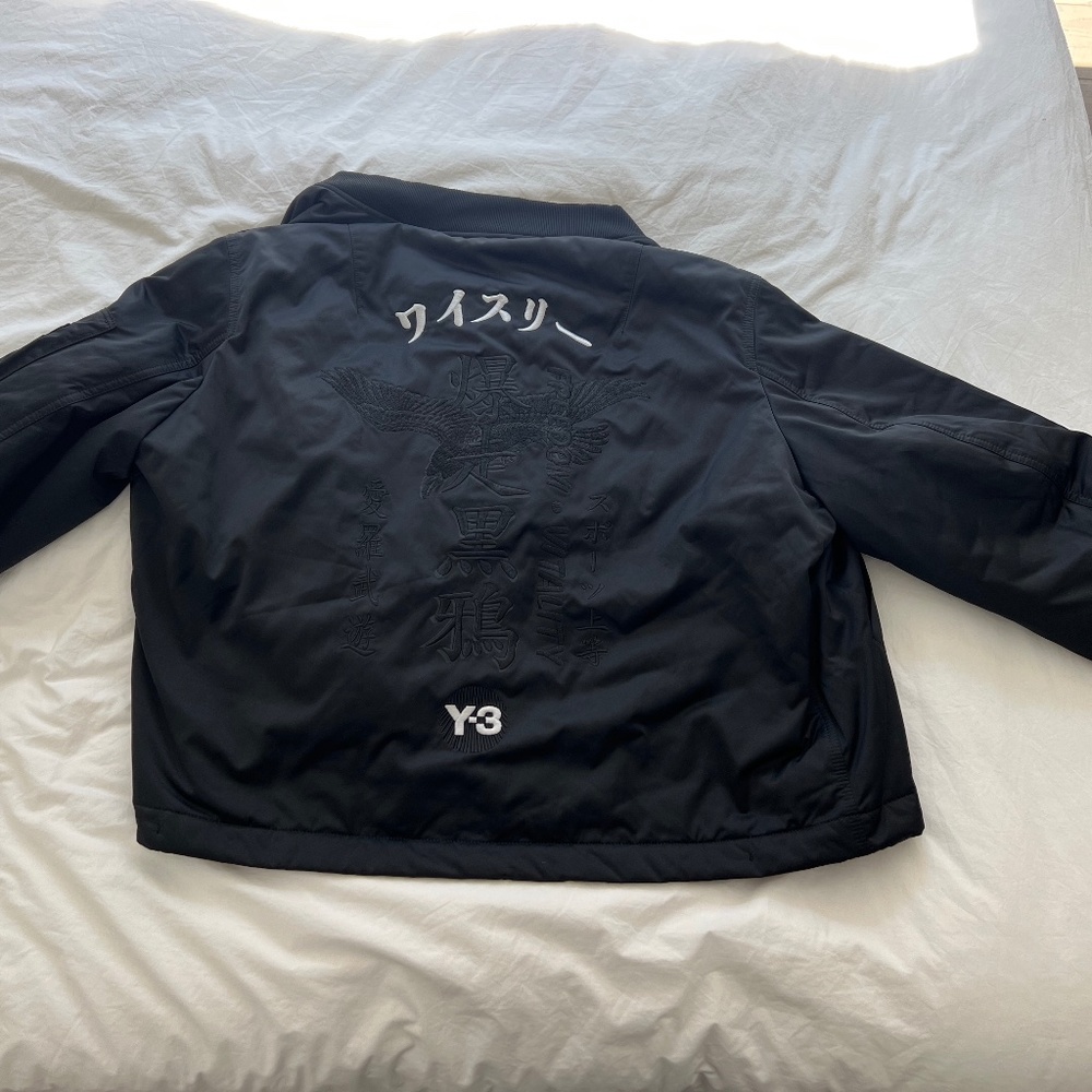 Y-3 Yohji Yamamoto BLACK Bomber Jacket